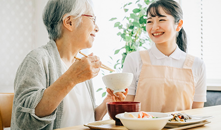 とにかくお食事を楽しんでいただきます