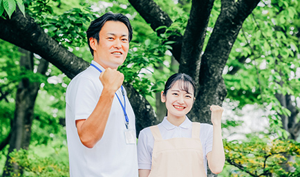 離職率の低いアットホームな職場です